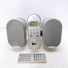 SONY LAM-Z03 CD MD Mini Component System Desktop Audio Tested Japan