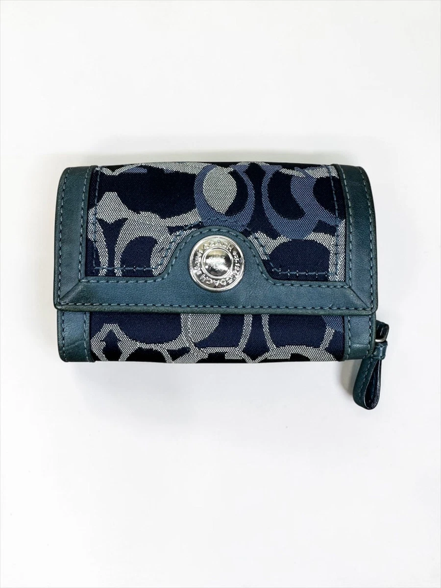 25+ Coach Blue Wallets for Women with Vintage for sale | Updated