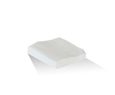 2000 Sheets White Napkin 2 Ply Cocktail Napkin 1/4-Fold White