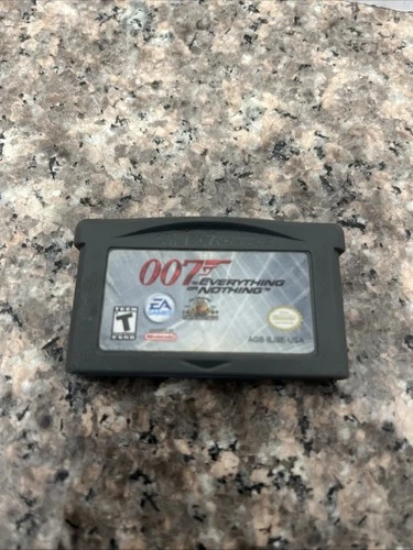 Nintendo GBA James Bond 007: Everything or Nothing *Authentic* Game Boy Advance