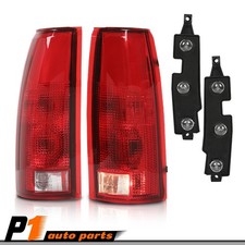 Tail Lights Fit For 1988-1998 Chevrolet C1500 1 Pair Driver And Passenger Side