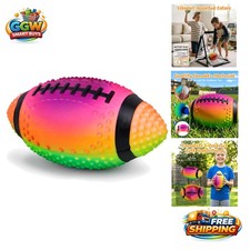 Versatile 9-Inch Inflatable Football - Kids' Gift for Pool Parties Pet Play