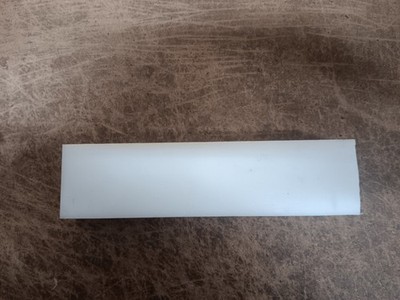 HDPE plastic 1'' × 2'' X 8'' Length