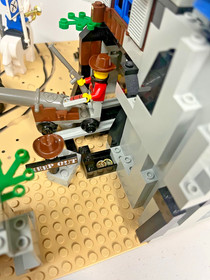 Vintage LEGO 6761 BANDIT'S SECRET HIDEOUT ~ Wild West Missing 4 Pieces