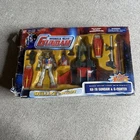 NIOB VINTAGE 2001 BANDAI GUNDAM MOBILE SUIT DELUXE EDITION w/ RX-78 & G-FIGHTER