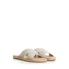 ZEGNA 690$ Off White Suede Espadrille Sandals