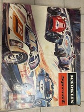 Märklin Sprint Rennbahn 1409 mit Autos und Zubehör, Zusatzschienen, siehe Bilder