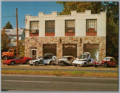 CT 5x7 DMK Motorcar Kits Windsor Bradley GT Sterling Nova 1971 Postcard
