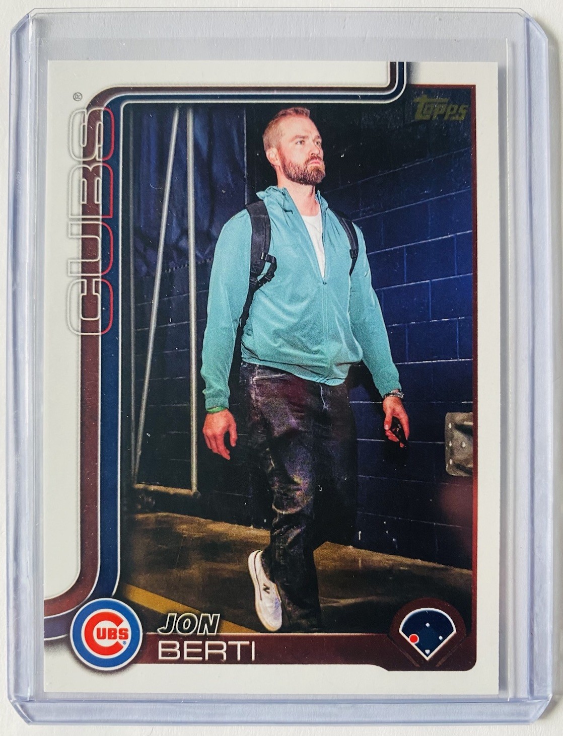2025 Topps Update Series - Jon Berti #US139 Golden Mirror