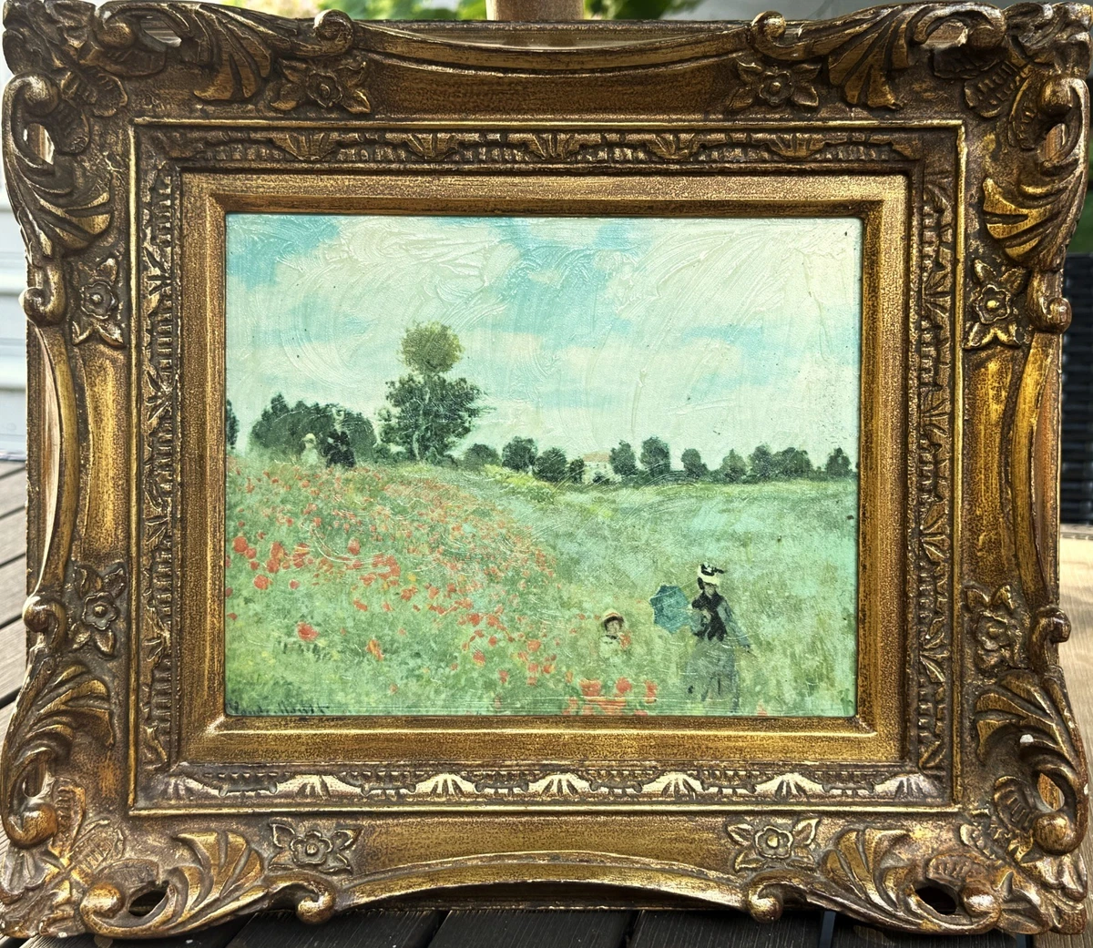 莫奈油画花卉艺术绘画| eBay
