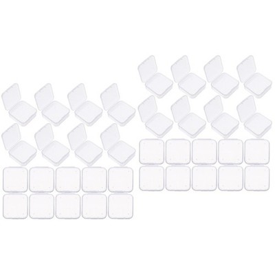 2 Pack Ohrring Aufbewahrungsbox Für Ohrringe Mini -Zubehör Schmuckbehälter