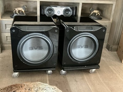 SVS SB 16 Ultra Piano Gloss Powered Subwoofer - Black Gloss OPEN BOXES