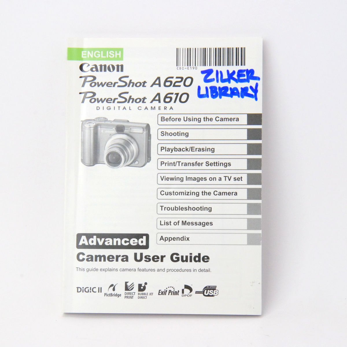 Canon PowerShot A620 7.1MP Digital Camera - Silver for sale online