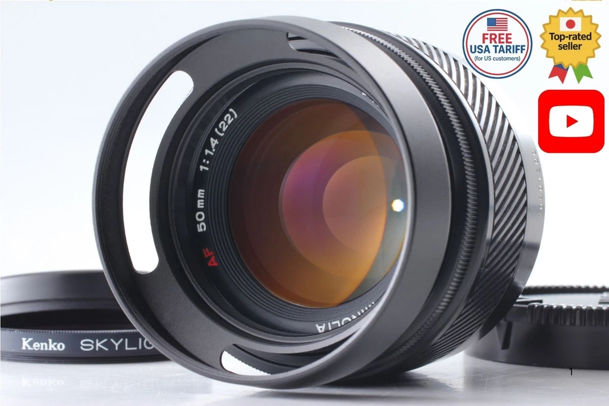 Minolta f/1.4 Lenses 50mm Focal for sale - eBay