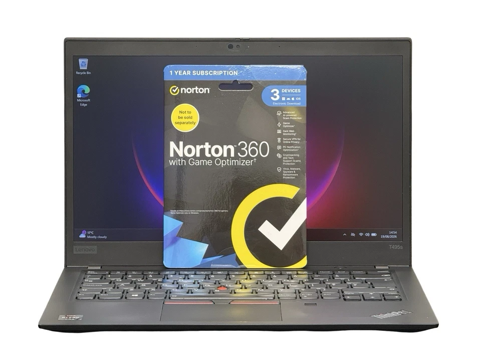 Lenovo ThinkPad T495s · Ryzen 7 PRO 3700U · 16GB · 256GB, photo 3 of 5