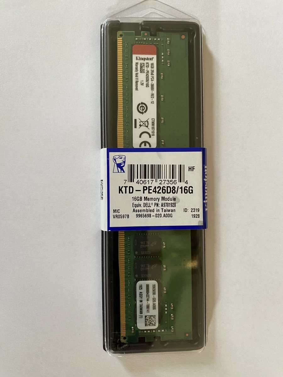 Kingston DDR4 16GB×2 36GB メモリ Kingston DDR4 SDRAM 16 GB Total Capacity Memory (RAM) for sale | eBay