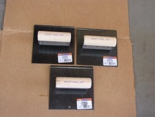 6" X 6'' Blue Steel Hand Edge Set 1/4", 3/8" and 1/2" Radius