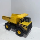 Tonka Mighty Dump Truck 354 Tin Metal Caterpillar Toy  2012 Hasbro Large