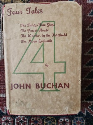 John Buchan ''Four Tales Inc 39 Steps'' Blackwood 1st Ed/9th Print HB w/DJ