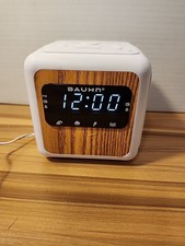 BAUHN Relaxation Cube with alarm Clock Radio