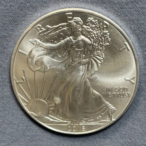 2016 American Silver Eagle 1 oz .999 Fine Silver BU $1 US Coin Bullion