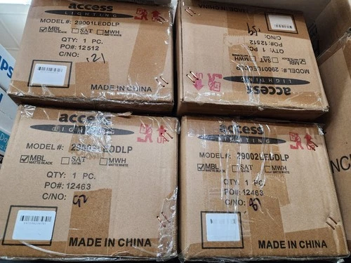 Access Lighting 29006-MBL Pilson XL Pendant, 1-Light 60 Watts, Matte Black - Picture 2 of 4