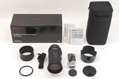 [Presque inutilisé avec boîte] SIGMA APO 50-500mm f4.5-6.3 DG OS HSM pour Pen... - Photo 1/4
