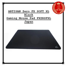 ARTISAN Zero FX SOFT XL Black Gaming Mouse Pad FXZRSFXL Japan