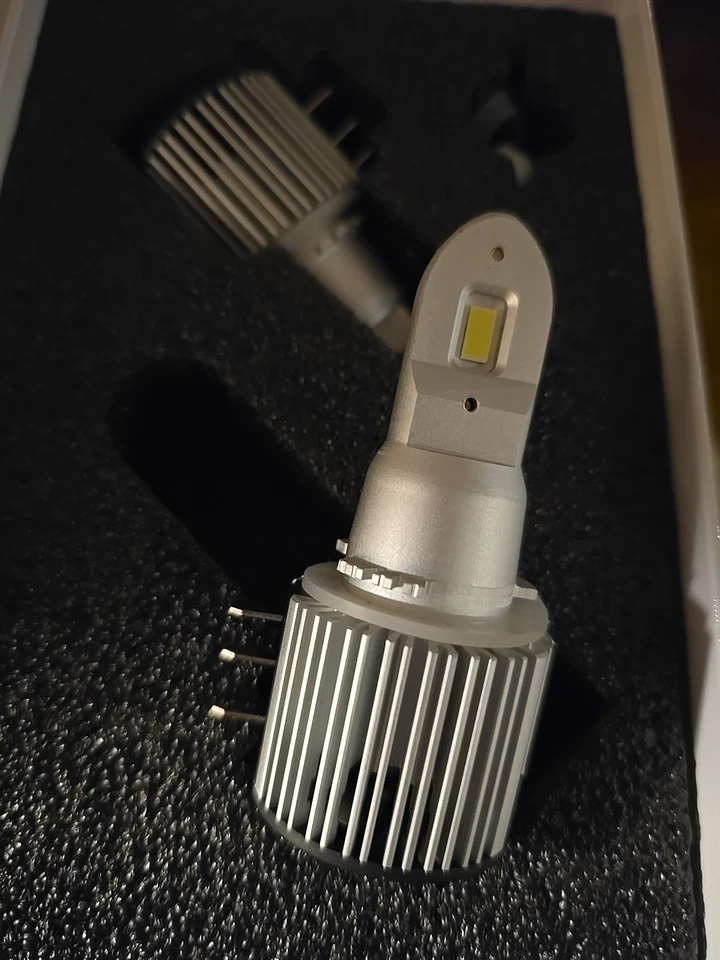 Faros LED de haz alto blanco frío 6000 k para Volkswagen GTI 2010-2018 H15 Foto 3 de 3