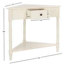 Safavieh GOMEZ CORNER TABLE, Reduced Price 2172762398 AMH5709C