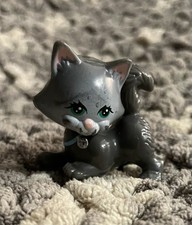 Vintage Littlest Pet Shop Frisky Kitten Cat 1992 Minifigure Figure Toy