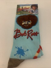 Bob Ross The Joy Of Painting Adult Crew Socks Unisex  Free Shipping 