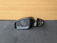 BMW 3 SERIES MK6 F30 N/S PASSENGER SIDE LEFT WING MIRROR BLACK 668