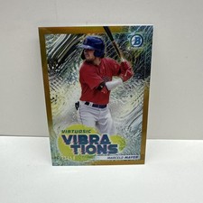 2022 Bowman - Virtuosic Vibrations Marcelo Mayer #VV-1 Gold Refractor 23/50