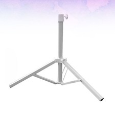 White Outdoor Parasol Triangle Base Portable Beach Umbrella Stand