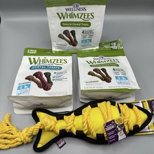 Wellness WHIMZEES Daily Brushzees natural dog dental treat Squeeze Toy For Dog