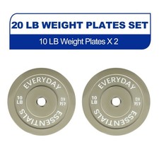 Olympic Bumper Plate Weight Plate, 10 lbs Pair Color
