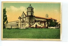 San Luis Rey de Francia Mission, San Diego County, California Postcard