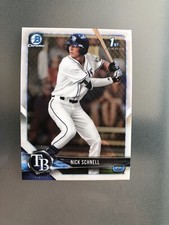 NICK SCHNELL 2018 BOWMAN CHROME DRAFT #BDC44 1st BOWMAN - $1 SHIPPING