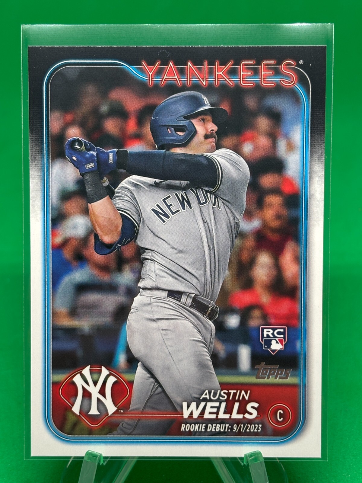 2024 Topps Update #US325 Austin Wells RC New York Yankees