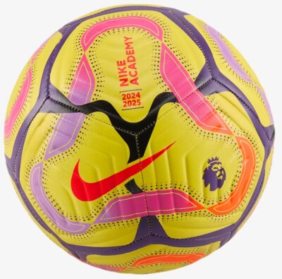 NIKE PREMIERLEAGUE 24/25ACADEMY ナイキ　ボール⑥ Nike Premier League Academy Ball 24/25 (White/Bold Berry