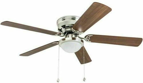 Ceiling Fans Harbor Breeze Armitage 52 In Brushed Nickel Indoor Flush Mount Fan Best Home Garden Ceiling Fans Harbor Breeze Armitage 52, Best Flush Mount Ceiling Fans