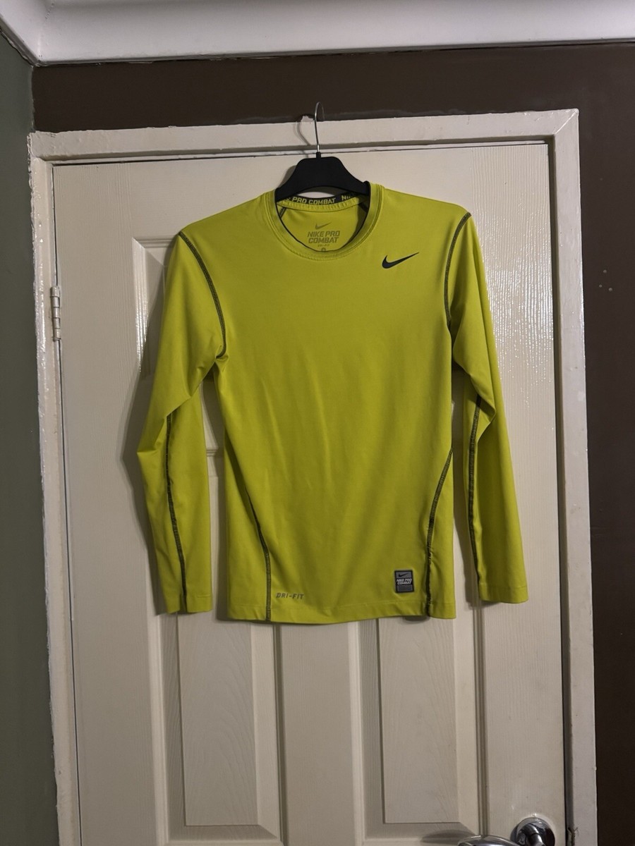nike yellow base layer