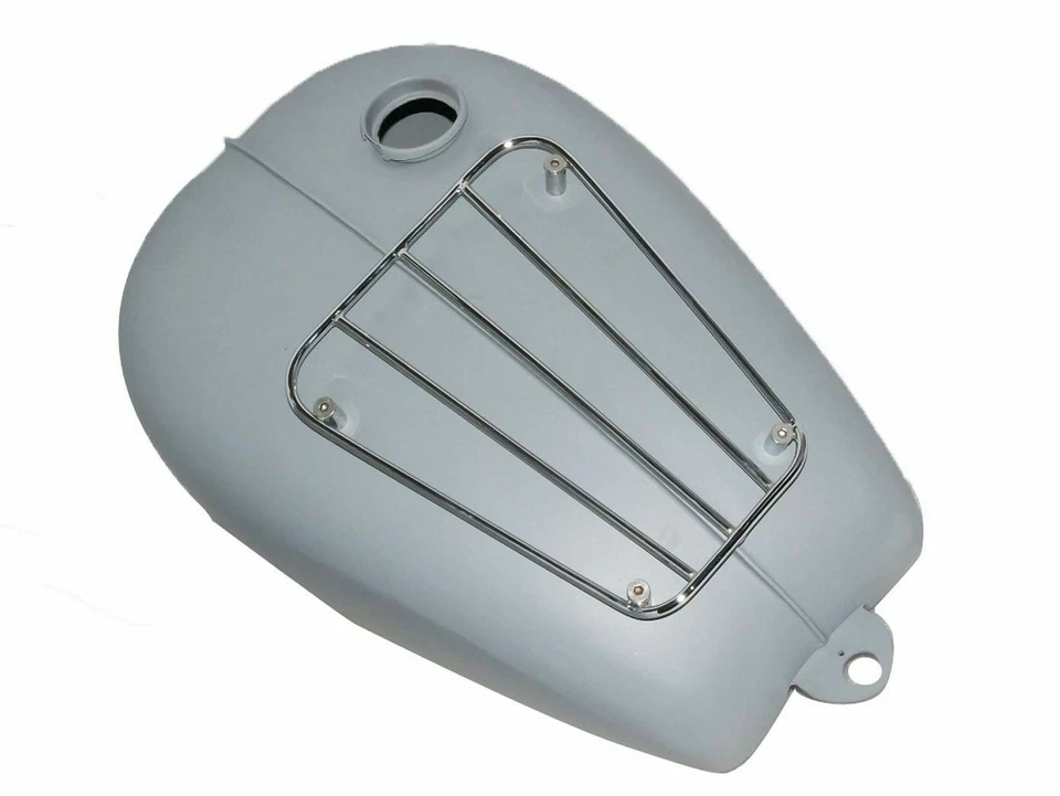 适用于 Triumph Tiger 底漆涂层汽油油箱带铬烤架 ECs — 第 4/4 张图片