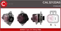 Casco Lichtmaschine Generator 70A 12V FüR Hyundai Getz 1.1 1.0I 1.0