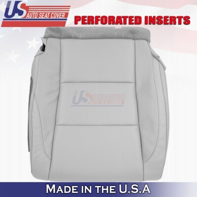 2014 to 2019 For Toyota Highlander Driver Bottom Leather w/Perf Cover Ash Gray