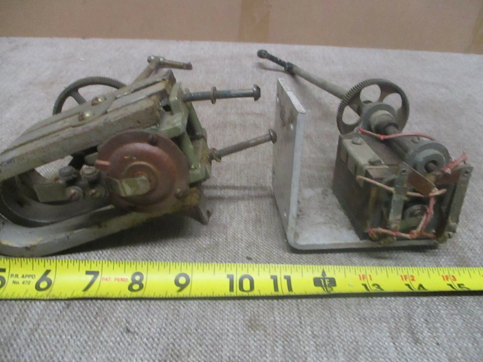 Lot of Vintage Hand Crank Generator Part's eBay