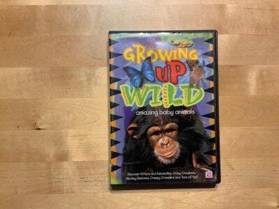 Growing Up Wild,  amazing  Babies - DVD - VERY GOOD