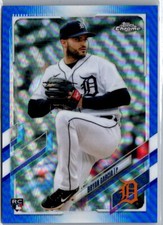 2021 Topps Chrome Update Target Blue Refractor /199 Bryan Garcia Rookie RC