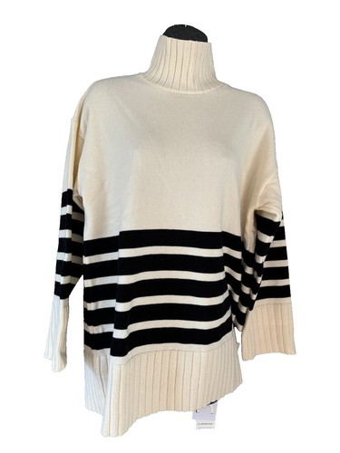 Bryn Walker Cowl Neck Boxy Gray Women's Sweater size XS